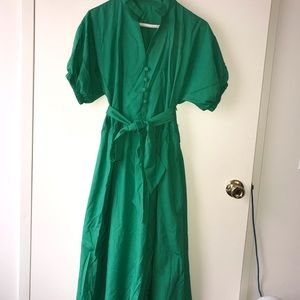 Beautiful green dress